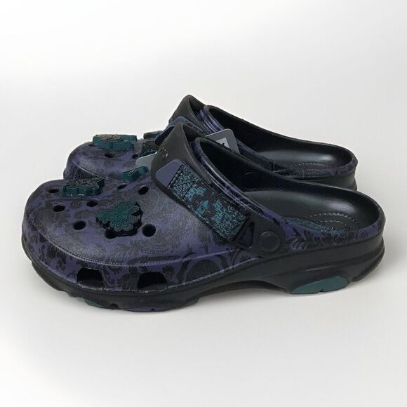 2024 Disney The Haunted Mansion Wallpaper Clogs Crocs Men’s 7 Women\'s 9 New main image 8